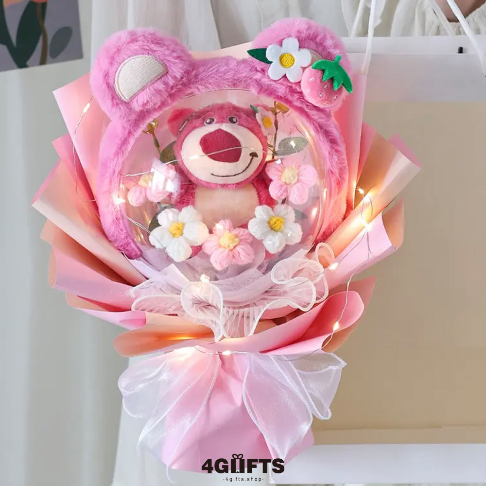 19.90$【Handmade Crocheted flower Bouquet】
