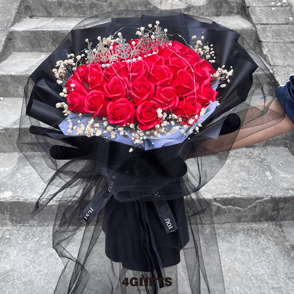 【30Pcs】Soap Flower Bouquet 39.9$