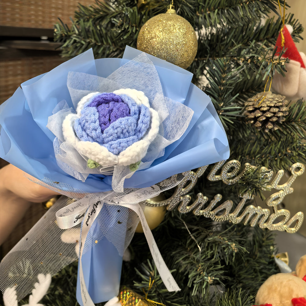 Handmade Crocheted flower Bouquet【1.98$】