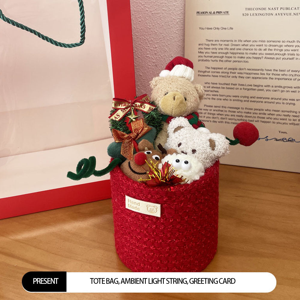 15$【Santa Claus doll】Christmas bouquet
