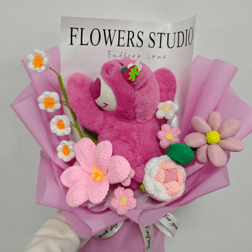 Handmade Crocheted flower Bouquet