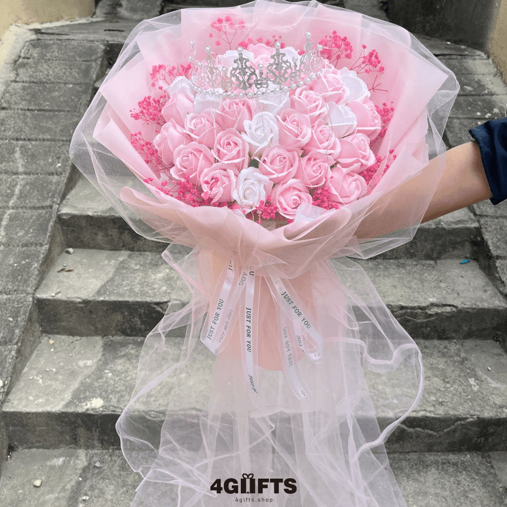 【30Pcs】Soap Flower Bouquet 39.9$