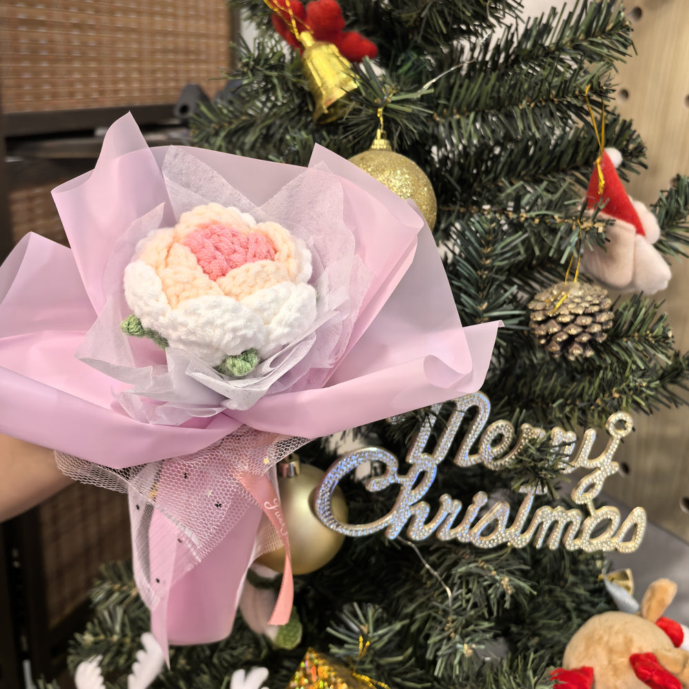 Handmade Crocheted flower Bouquet【1.98$】