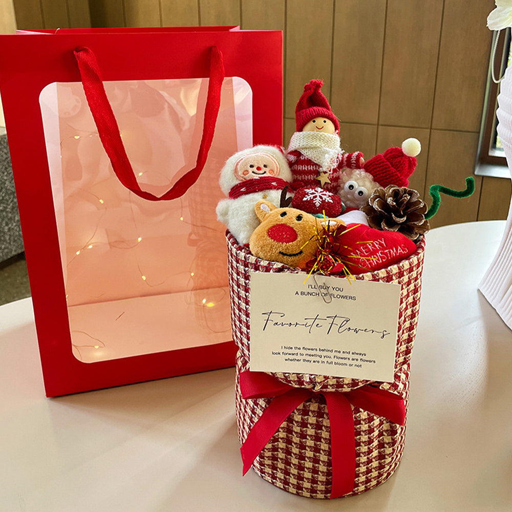 15$【Santa Claus doll】Christmas bouquet