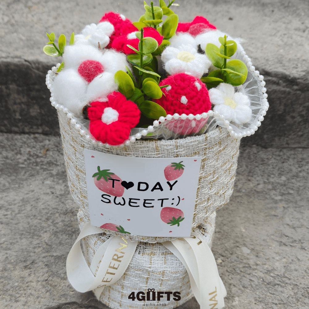 Handmade Crocheted flower Bouquet【9.9$】