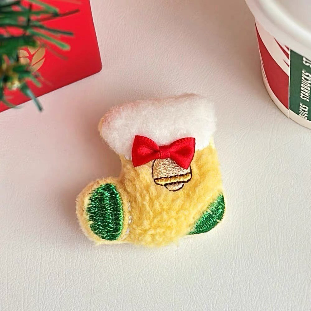 【5 Pcs】Christmas doll brooch