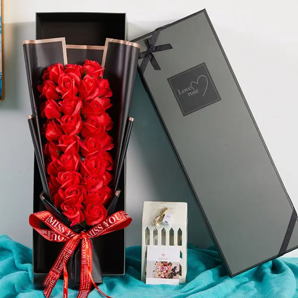 【heart-shaped】Soap Flower Bouquet