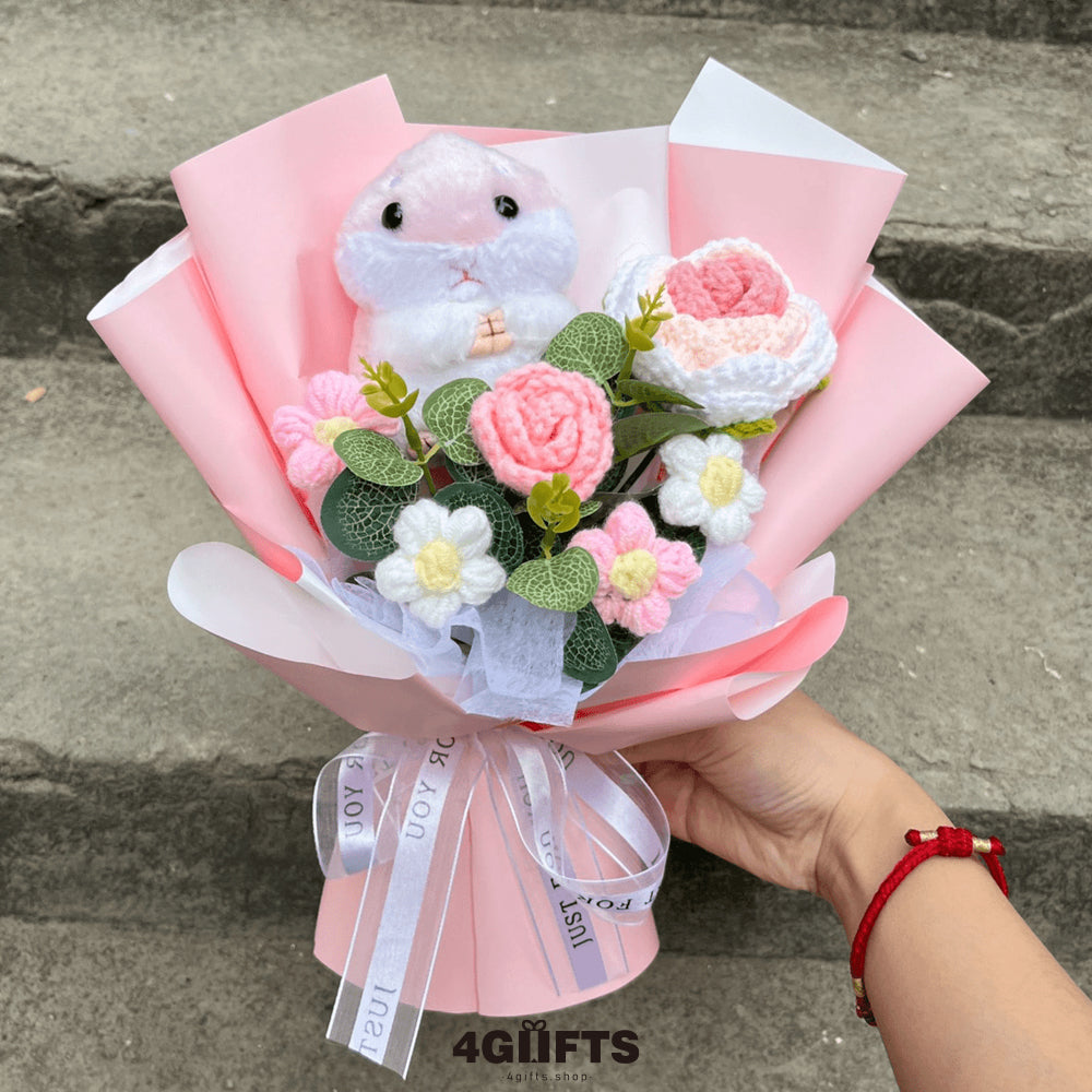 Handmade Crocheted flower Bouquet【9.9$】