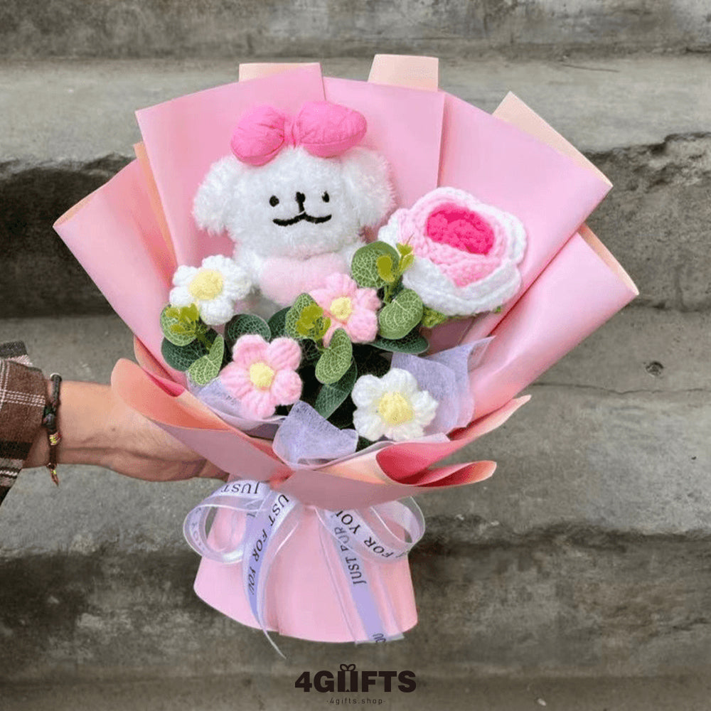 Handmade Crocheted flower Bouquet【9.9$】
