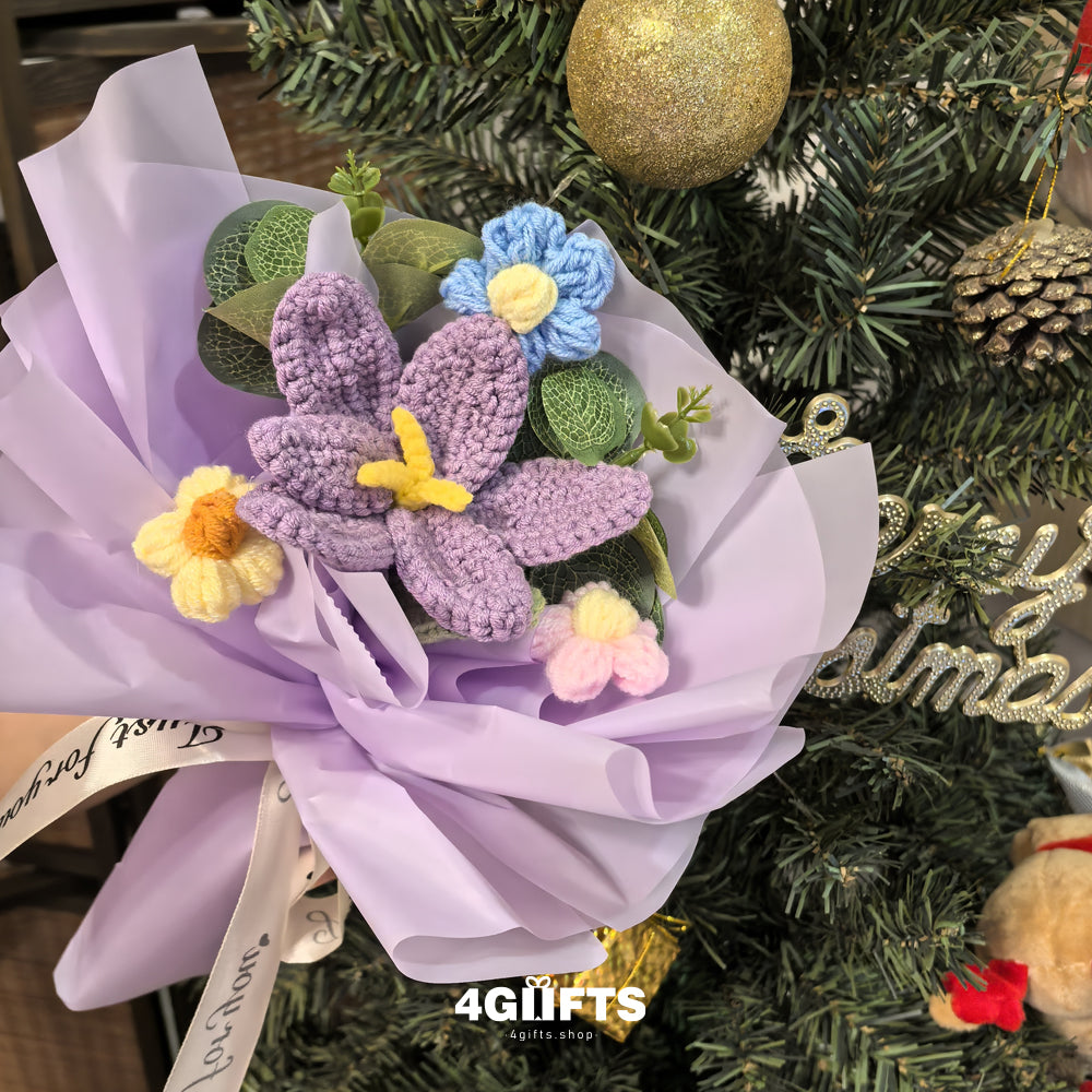 Handmade Crocheted flower Bouquet【4.98$】