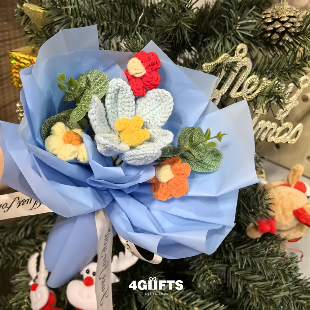 Handmade Crocheted flower Bouquet【4.98$】