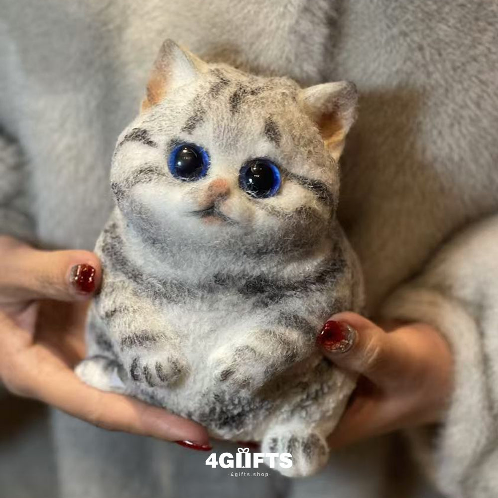B06 Chubby Squishy Tabby Cat