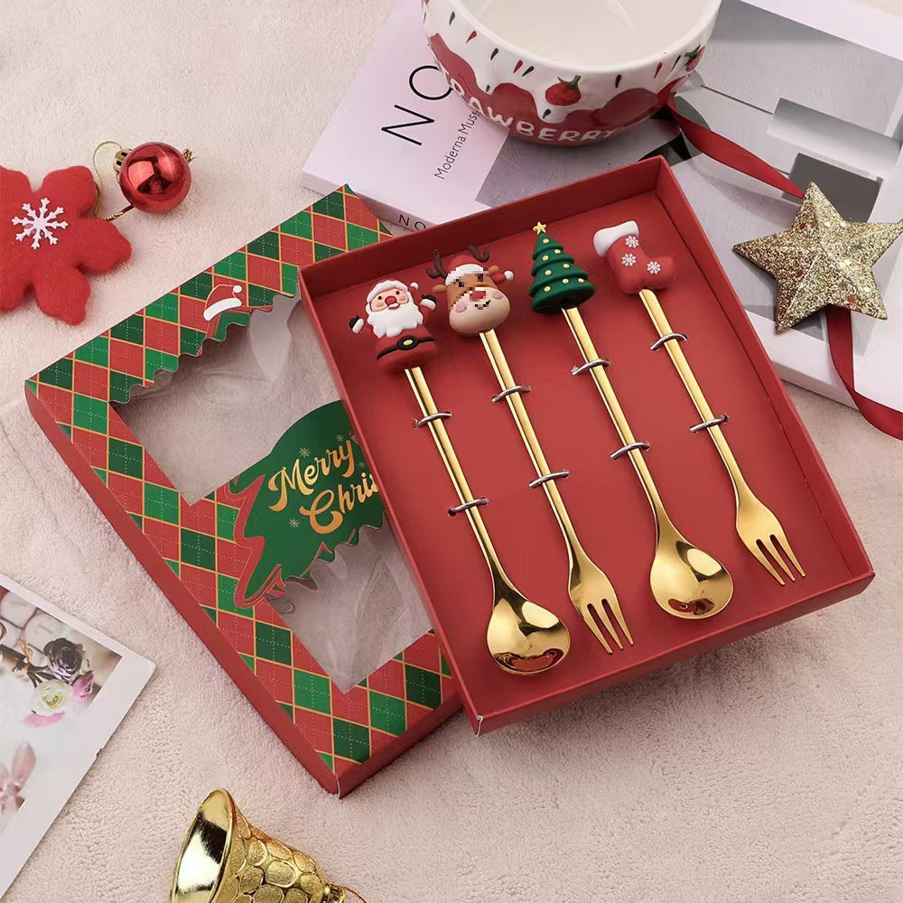 Christmas tableware