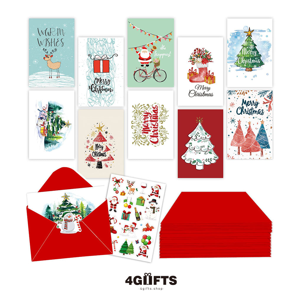 Christmas Postcards(10 pieces)