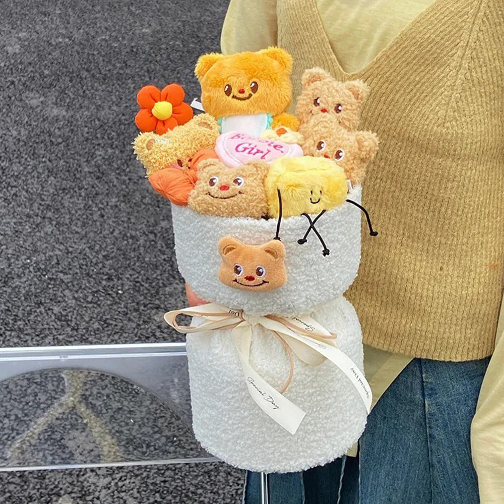 19.9$【Butter bear doll】Christmas bouquet