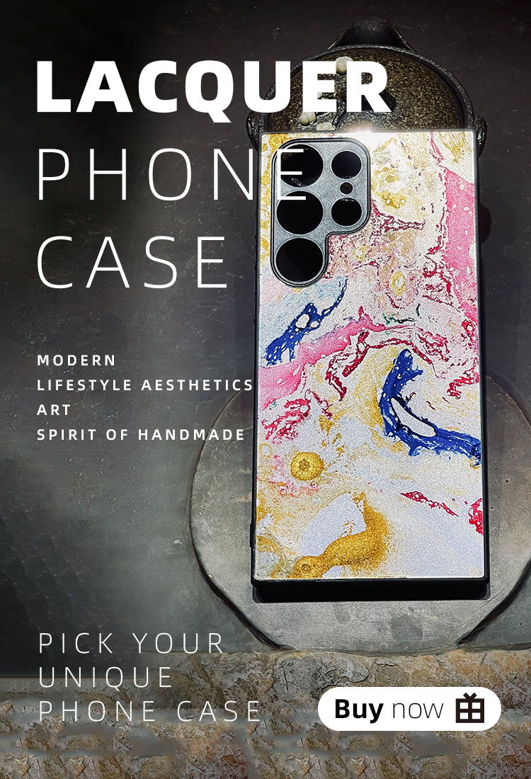 Handmade Lacquer Phone case 【34.98$】