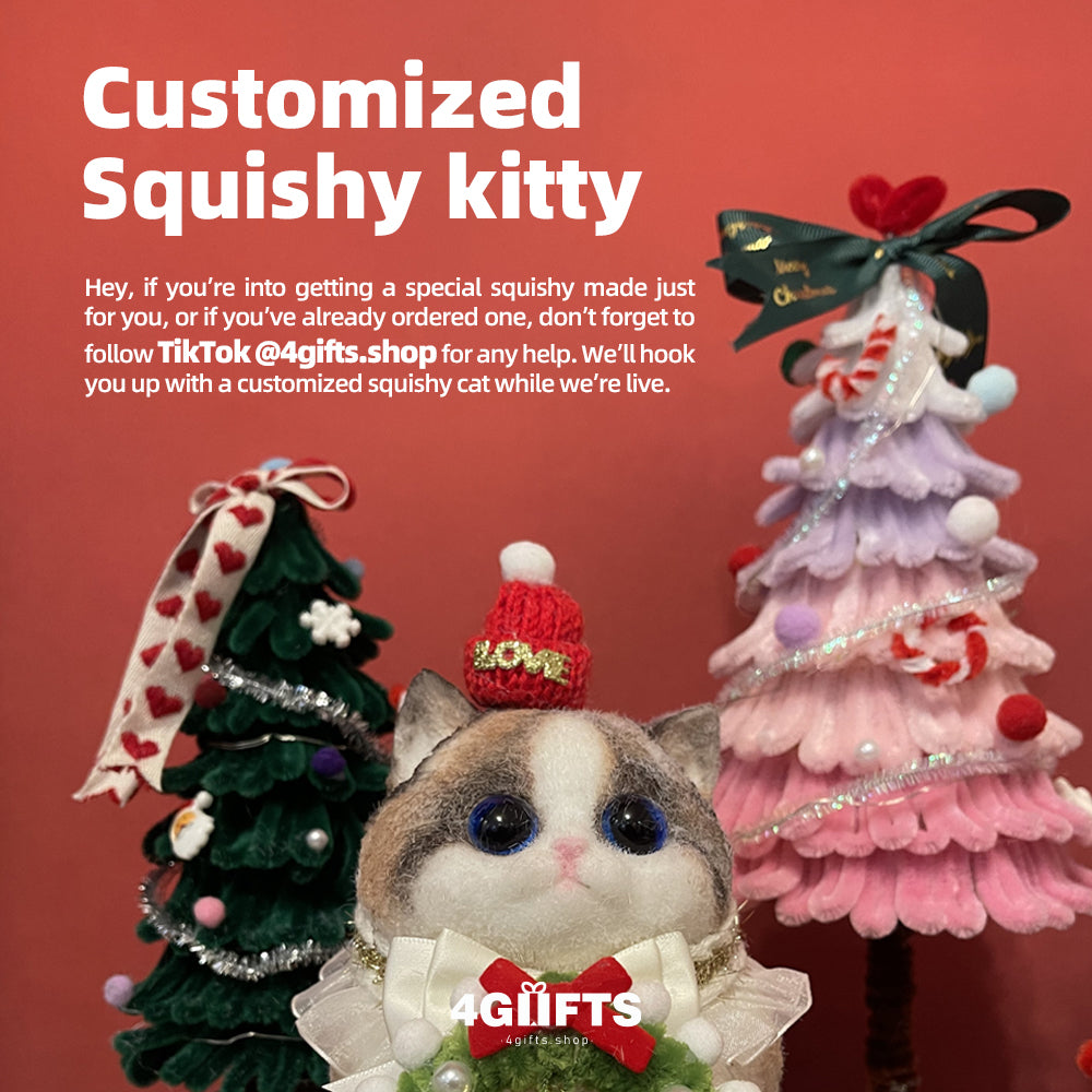 Customize in live Chubby Squishy Cat