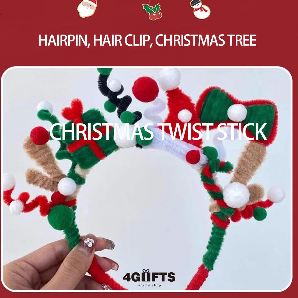 DIY【Hair clip】Pipe Cleaner