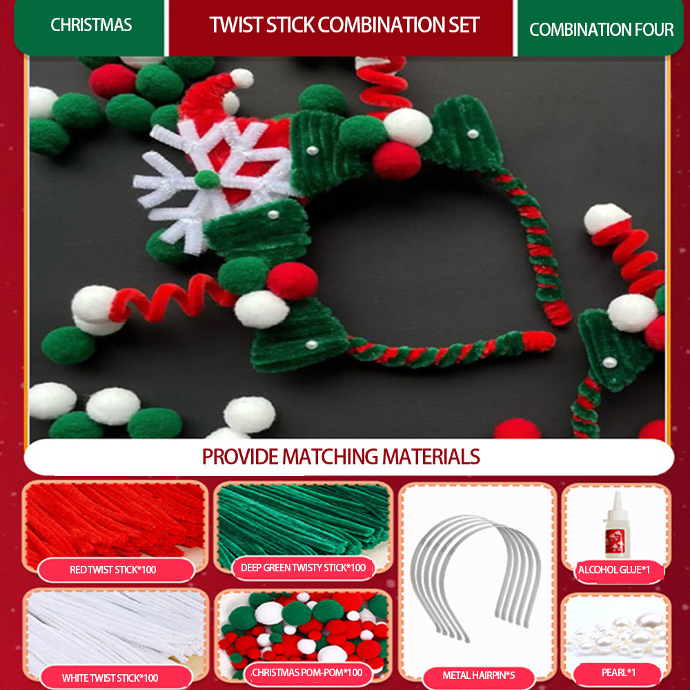 DIY【Hair clip】Pipe Cleaner