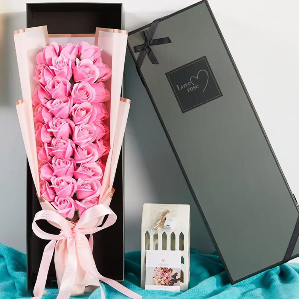 【heart-shaped】Soap Flower Bouquet