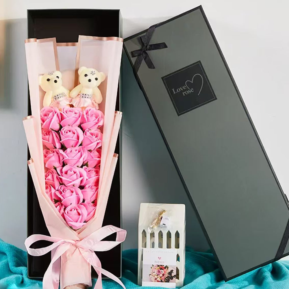 【heart-shaped】Soap Flower Bouquet