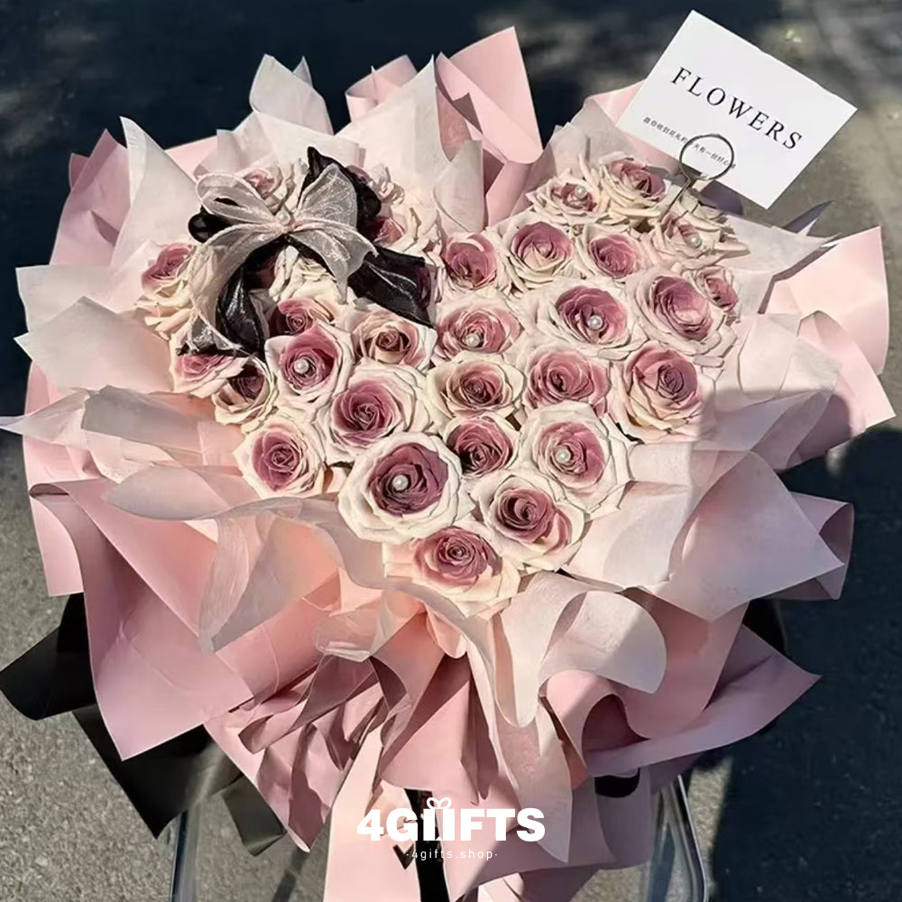 【heart-shaped】Soap Flower Bouquet
