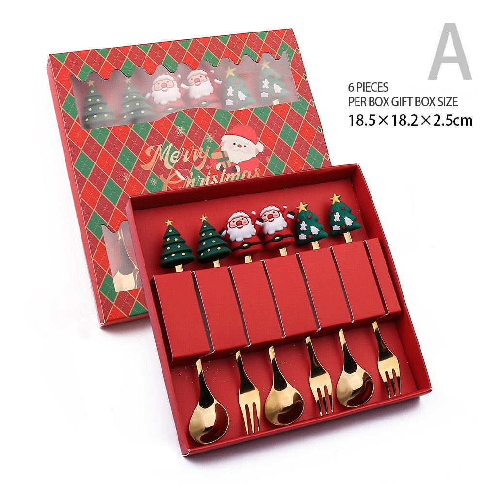 Christmas tableware