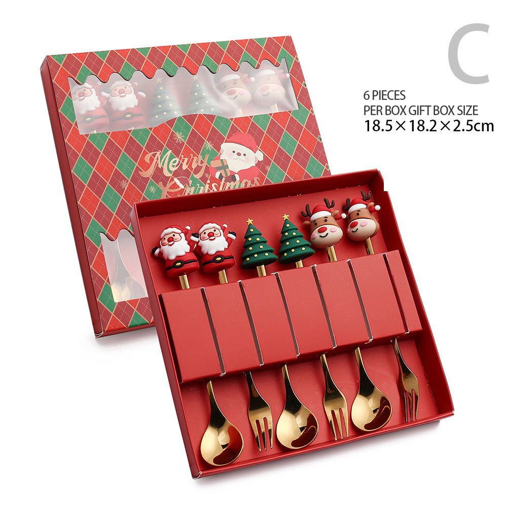 Christmas tableware