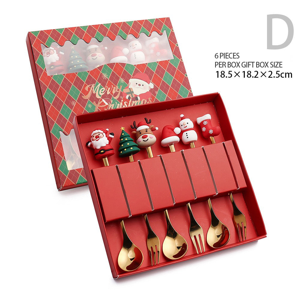 Christmas tableware