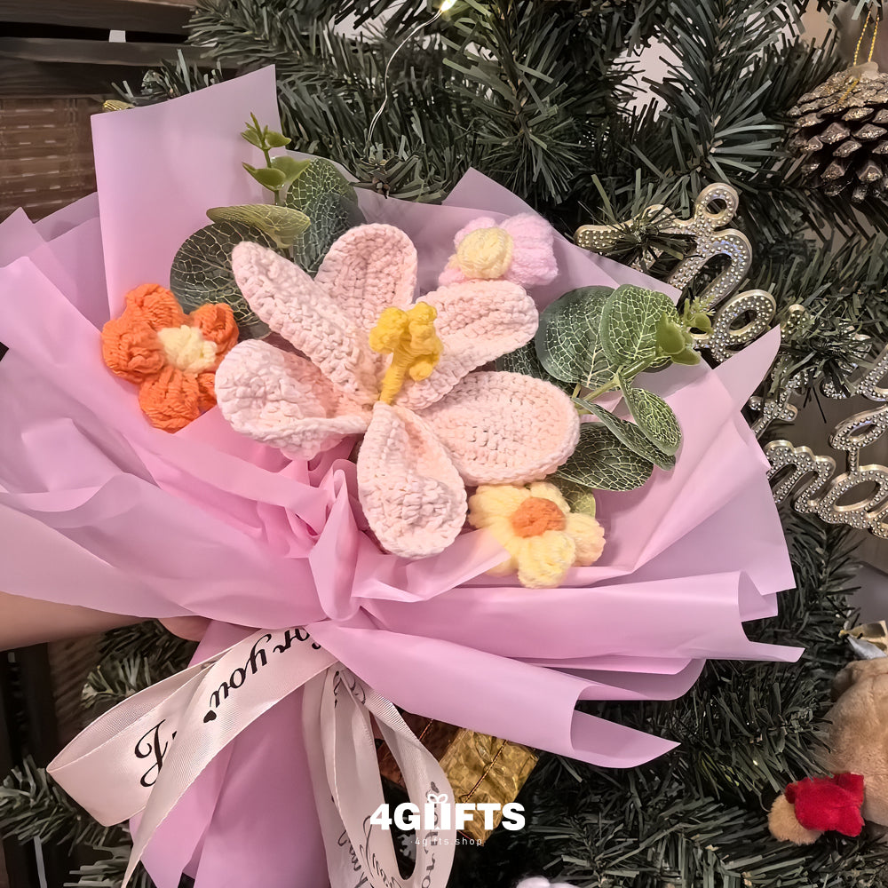 Handmade Crocheted flower Bouquet【4.98$】