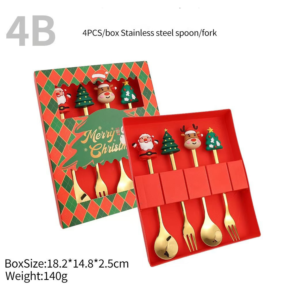 Christmas tableware