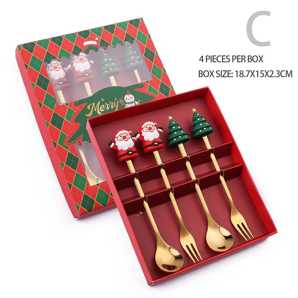 Christmas tableware