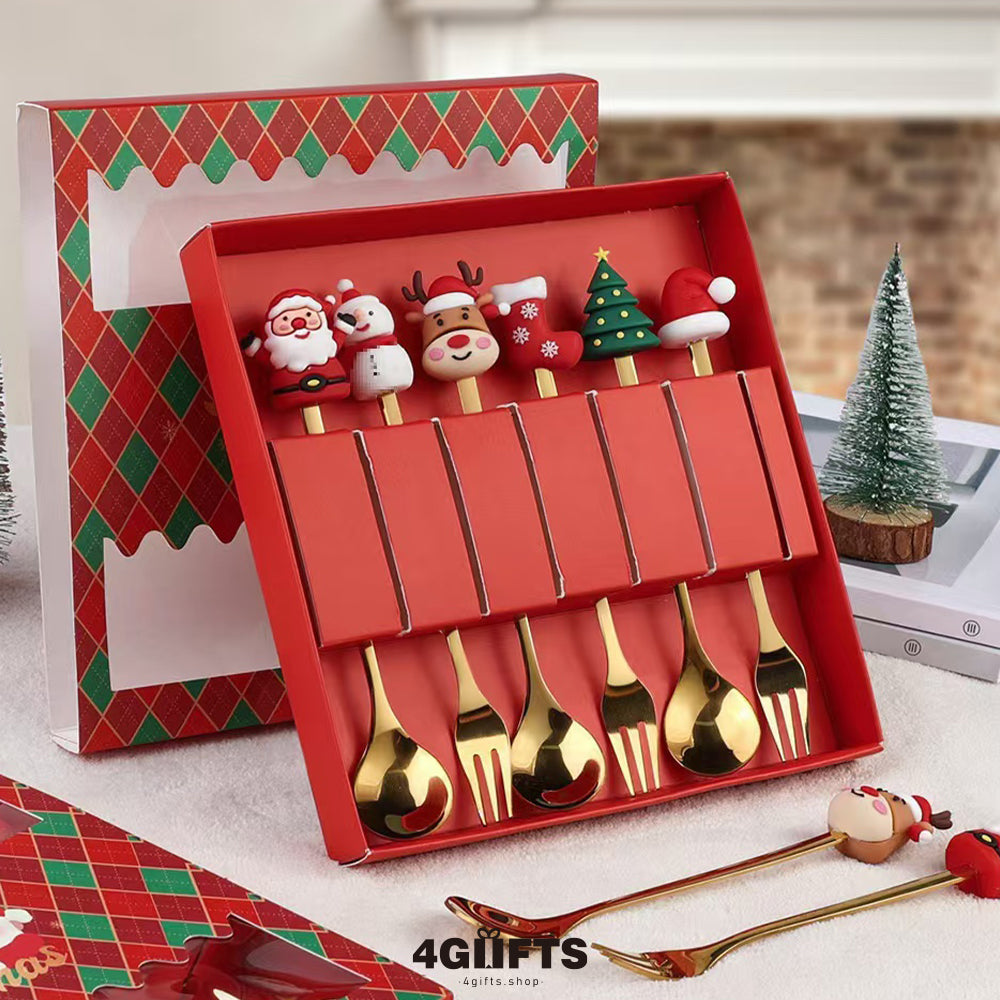 Christmas tableware