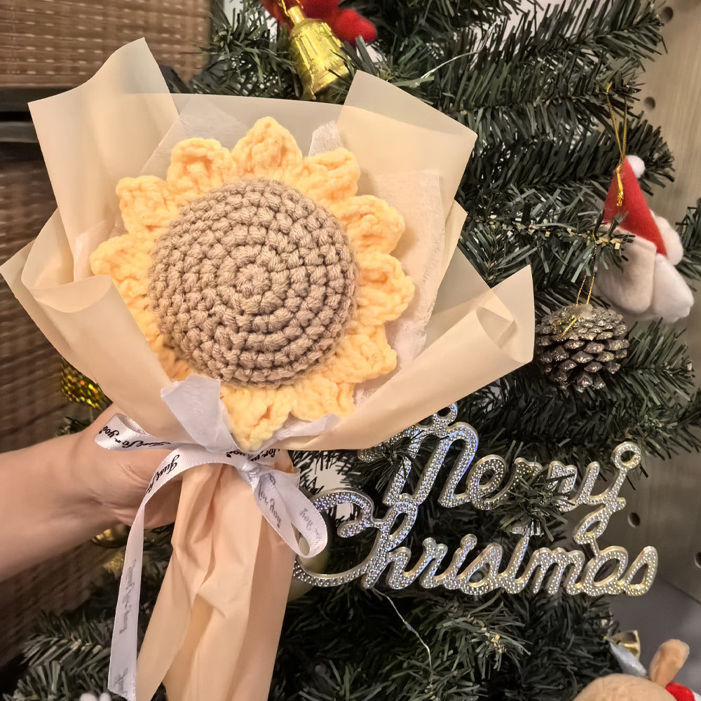 Handmade Crocheted flower Bouquet【1.98$】