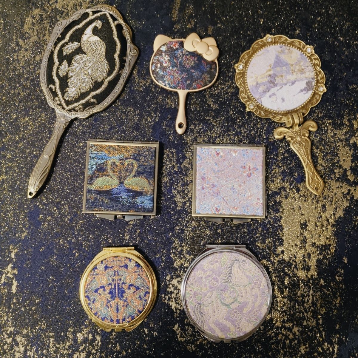 Song brocade small mirror