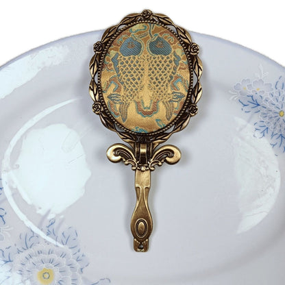 Song brocade small mirror